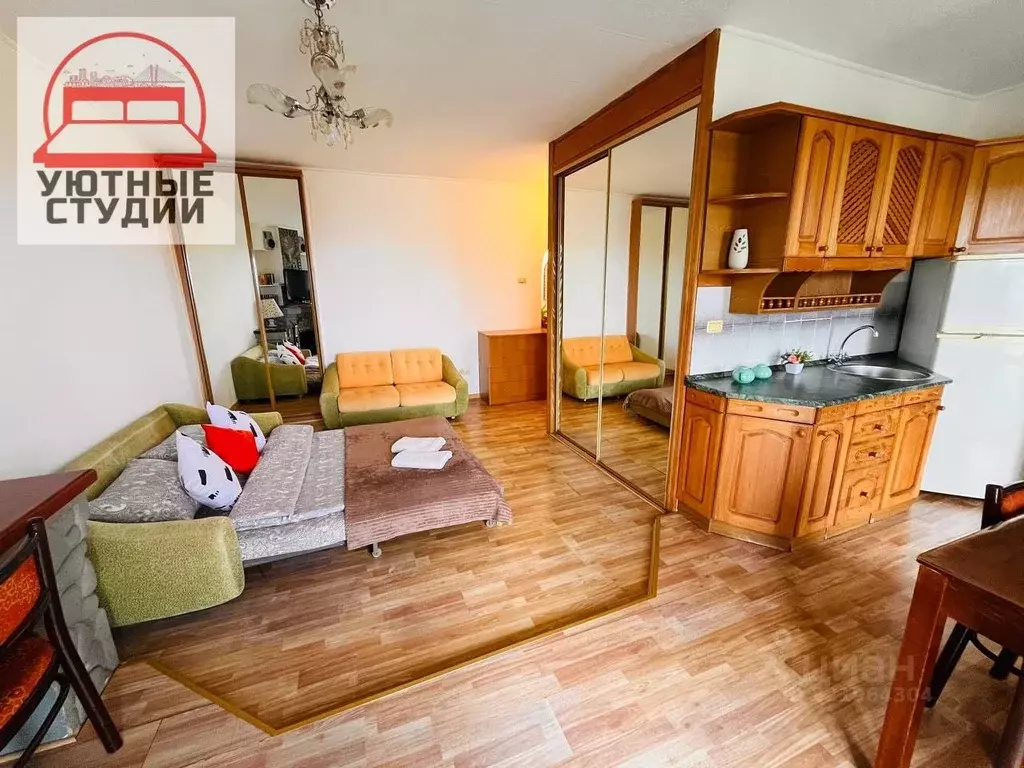 1-к кв. Приморский край, Владивосток ул. Колесника, 5 (30.0 м) - Фото 1