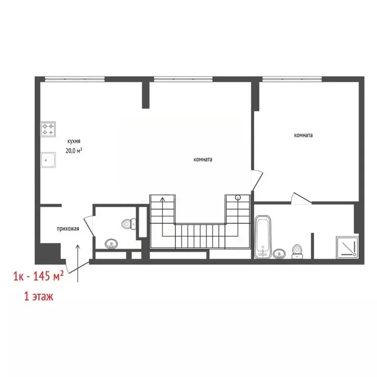 2-к кв. Свердловская область, Екатеринбург ул. Стачек, 62 (63.7 м) - Фото 2