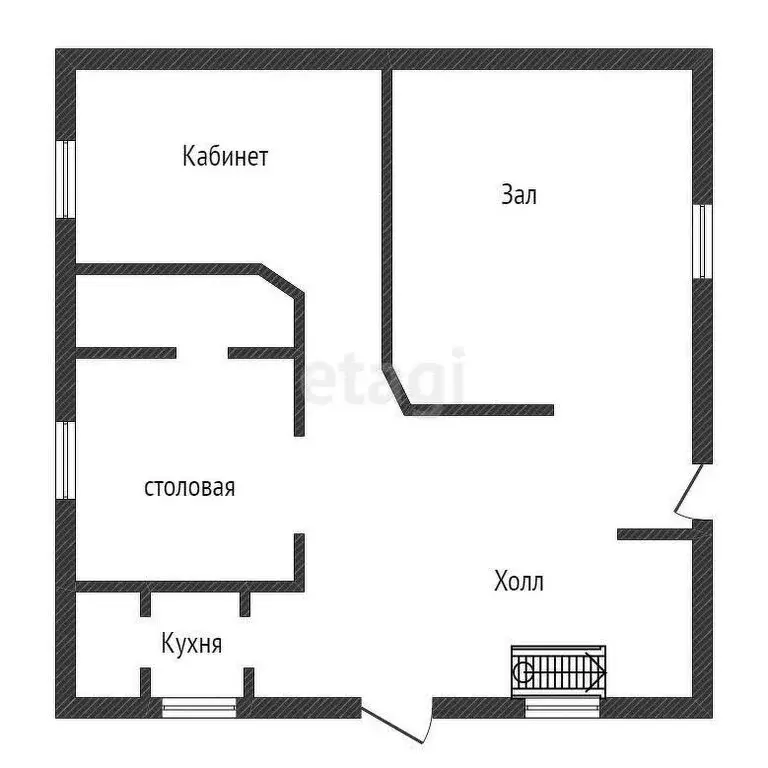 Дом в Белгород, 1-я Шоссейная улица (323 м) - Фото 1