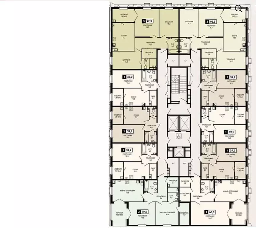 1-к кв. Ставропольский край, Кисловодск городской округ, пос. ... - Фото 2