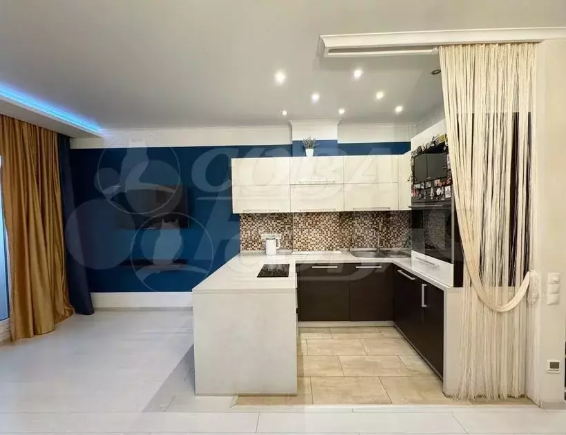 1-к. квартира, 43 м, 4/9 эт. - Фото 1