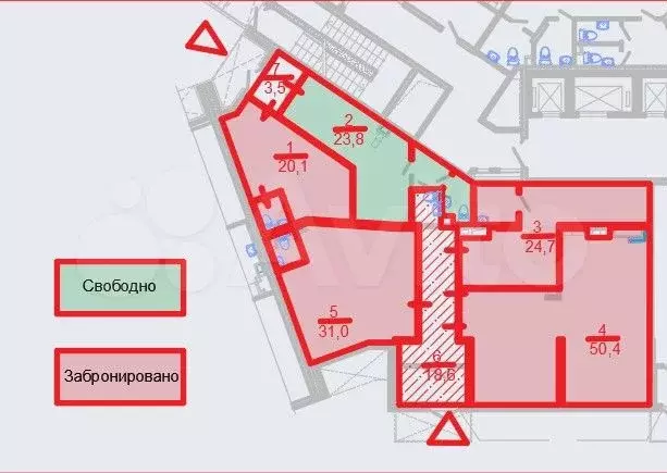 Свободного назначения, 24 м - Фото 0