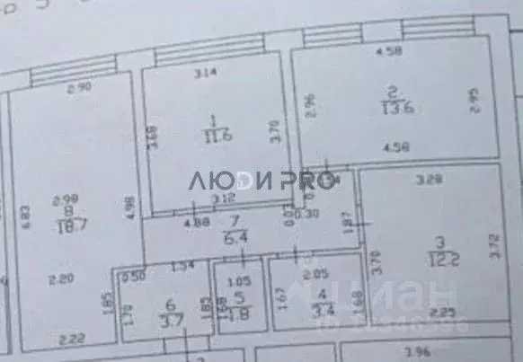 4-к кв. Башкортостан, Уфа ул. Энтузиастов, 15 (70.9 м) - Фото 1