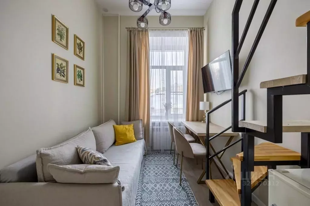 Студия Москва Бауманская ул., 35/1 (25.0 м) - Фото 1