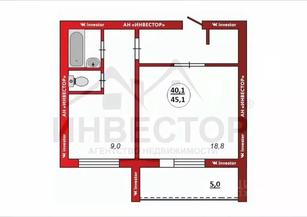 1-к кв. Челябинская область, Челябинск ул. Зальцмана, 10 (40.1 м) - Фото 0