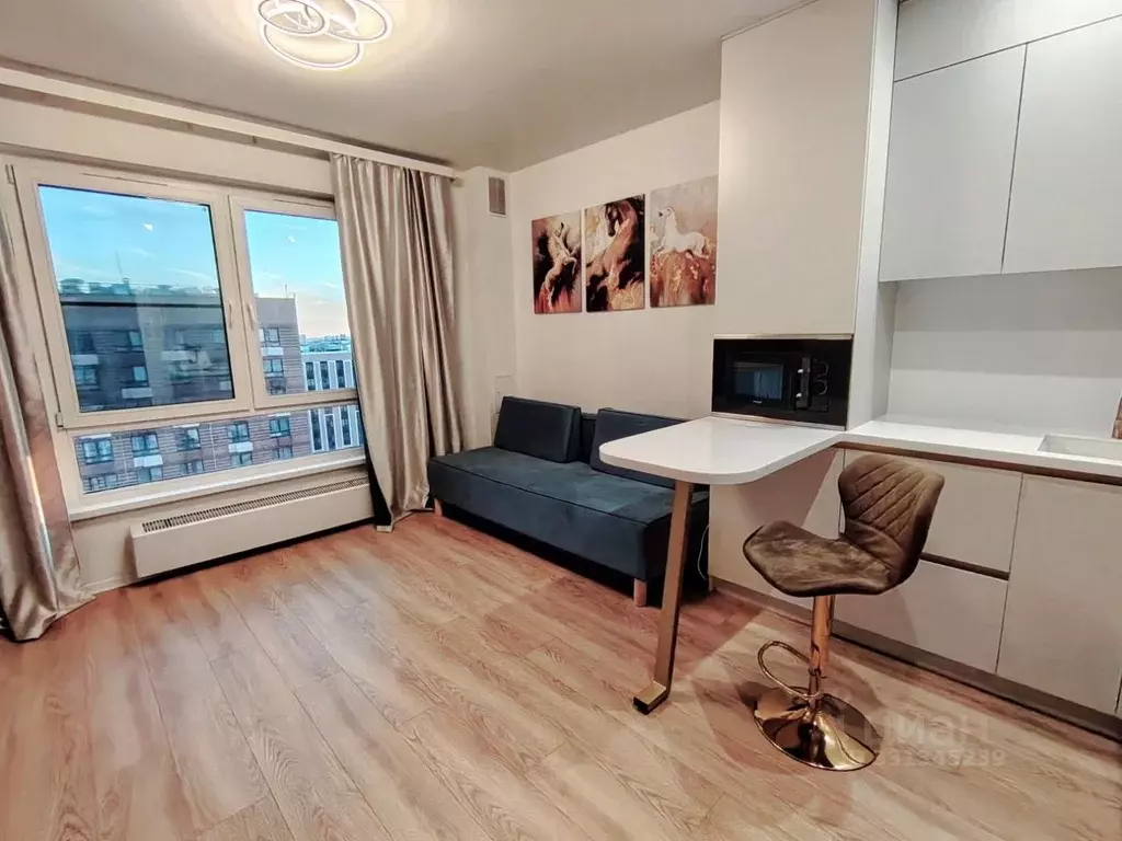 Студия Москва Кронштадтский бул., 8к2 (24.0 м) - Фото 2
