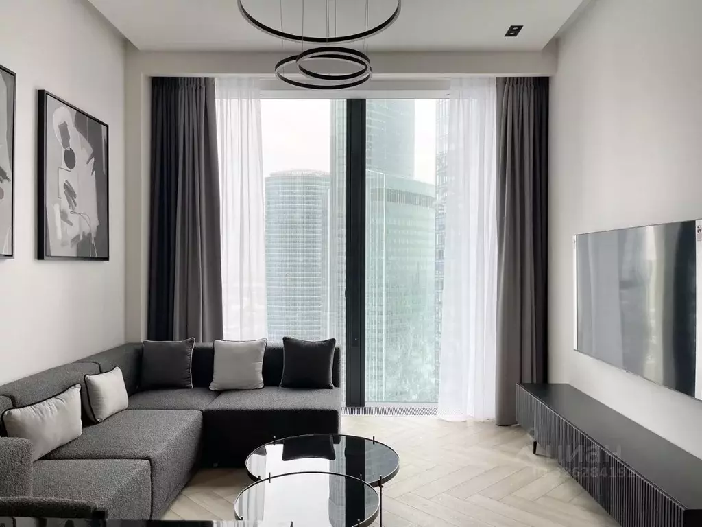 2-к кв. Москва 1-й Красногвардейский проезд, 22с2 (57.3 м) - Фото 1