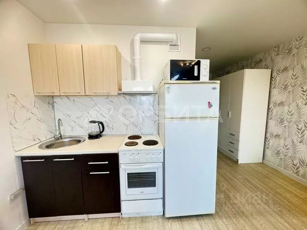 Студия Тюменская область, Тюмень ул. Новоселов, 109 (25.0 м) - Фото 1