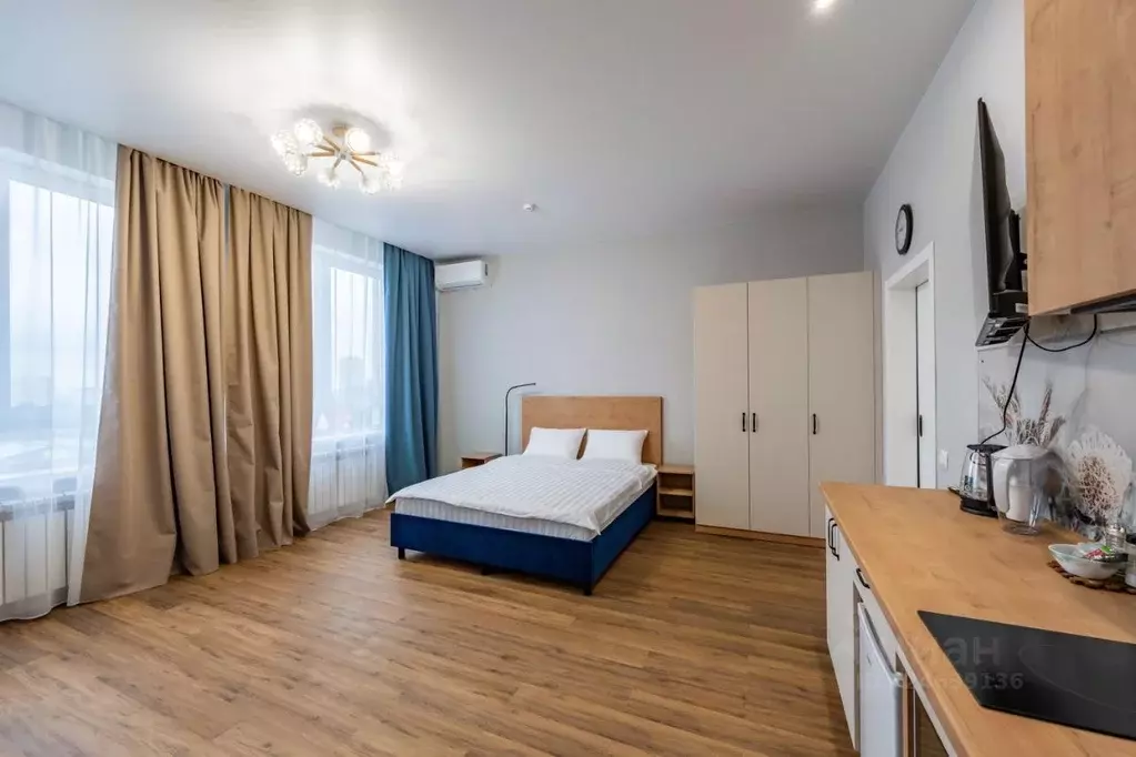 Студия Новосибирская область, Новосибирск Автогенная ул., 75 (36.9 м) - Фото 1