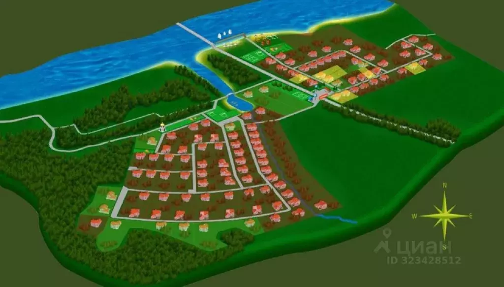 Участок в Тверская область, Калязинский муниципальный округ, Волжский ... - Фото 2