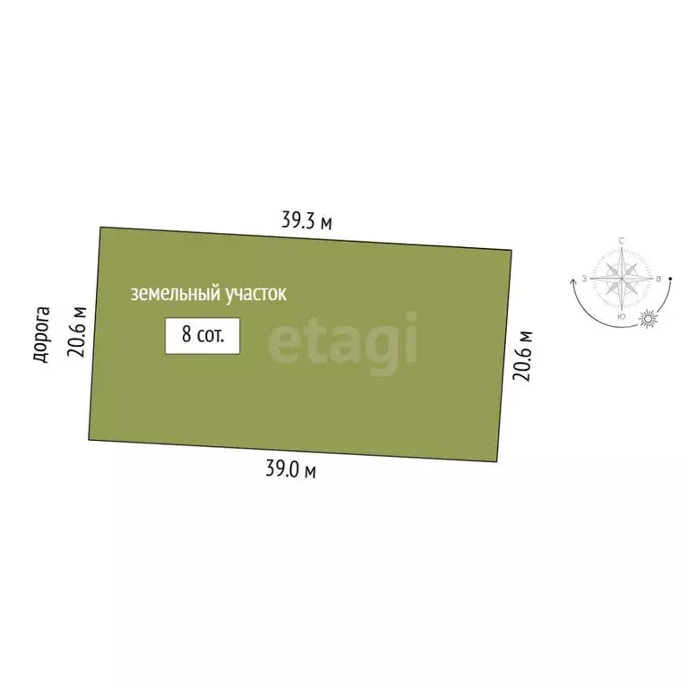 Участок в Тюменская область, Нижнетавдинский муниципальный округ, ... - Фото 2