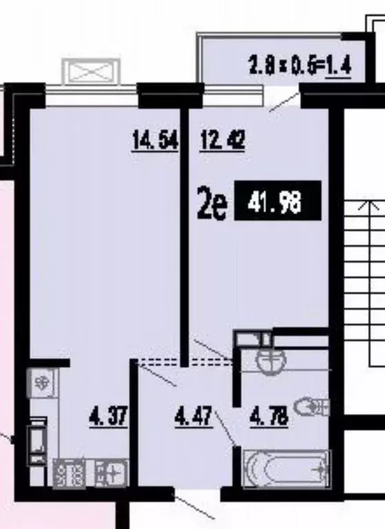 1-к кв. Краснодарский край, Новороссийск ул. Революции 1905 года, 37 ... - Фото 1