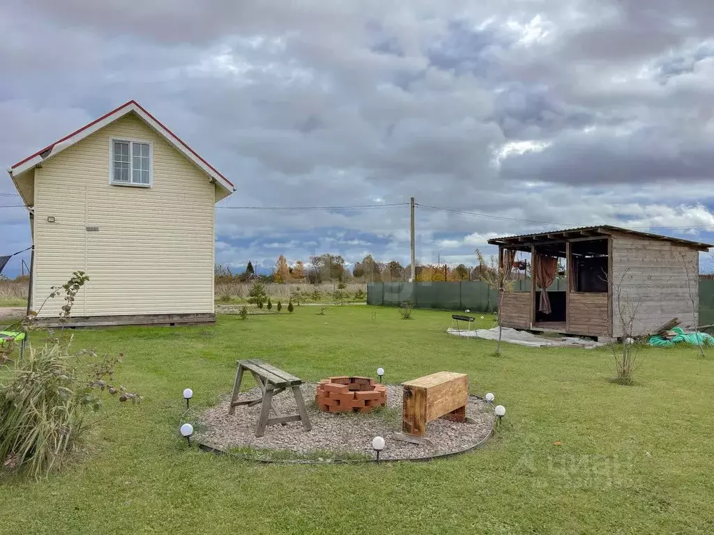 Дом в Псковская область, Псковский район, Логозовская волость, д. ... - Фото 1