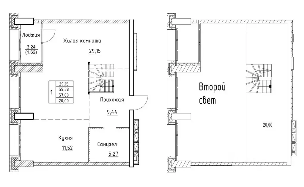 2-к кв. Приморский край, Владивосток ул. Сочинская, 17 (57.0 м) - Фото 0