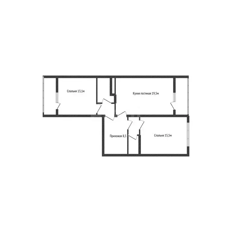 2-комнатная квартира: Краснодар, улица Героев-Разведчиков, 40 (64.7 м) - Фото 1