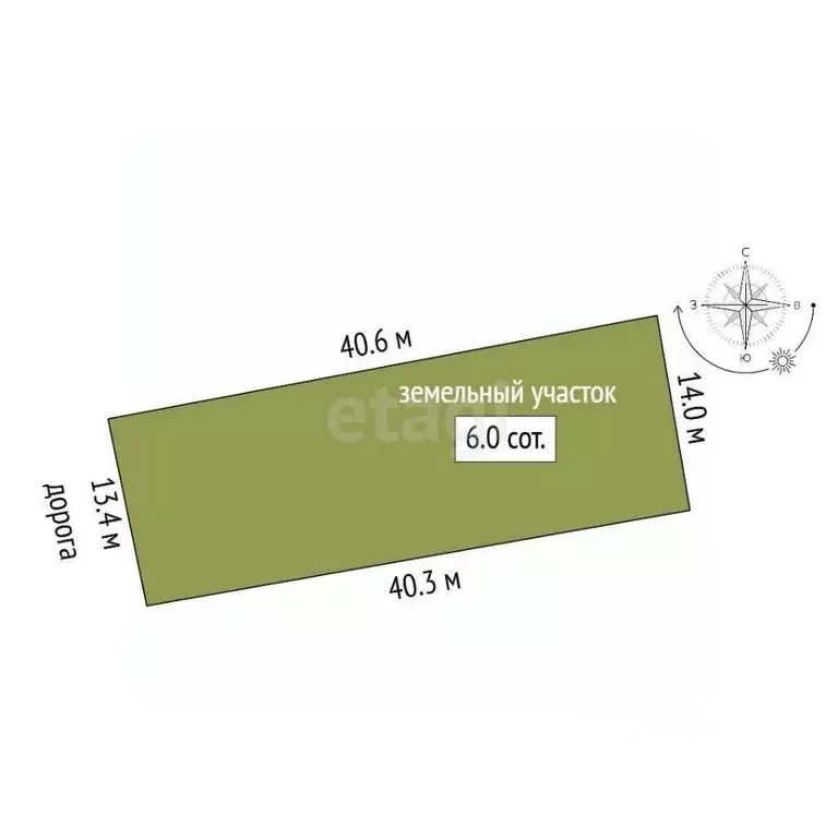 Участок в Ростовская область, Ростов-на-Дону ул. Курсантов (6.0 сот.) - Фото 1