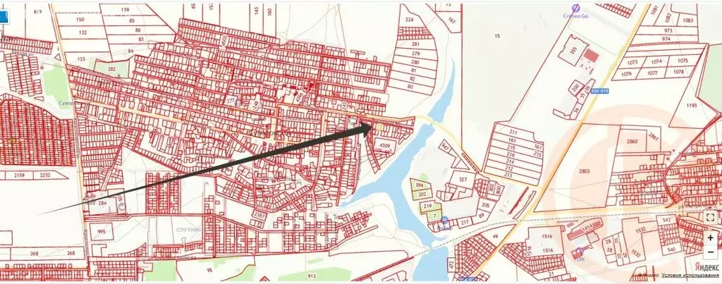 Участок в село Суворовское, Восточная улица, 3 (10 м) - Фото 1
