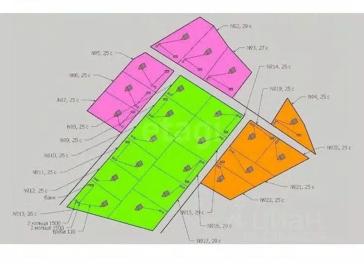 Участок в Тверская область, Кимрский муниципальный округ, д. Головино ... - Фото 2