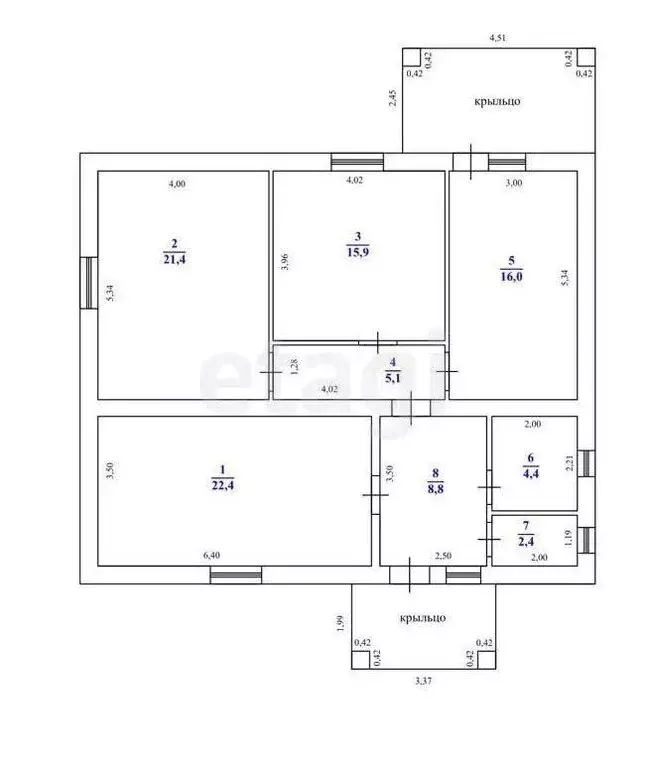 Дом в Чердаклинский район, Красноярское сельское поселение, село ... - Фото 1