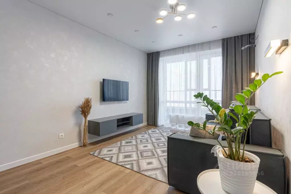 1-к кв. Татарстан, Казань Бухарская ул., 32к3 (40.62 м) - Фото 2