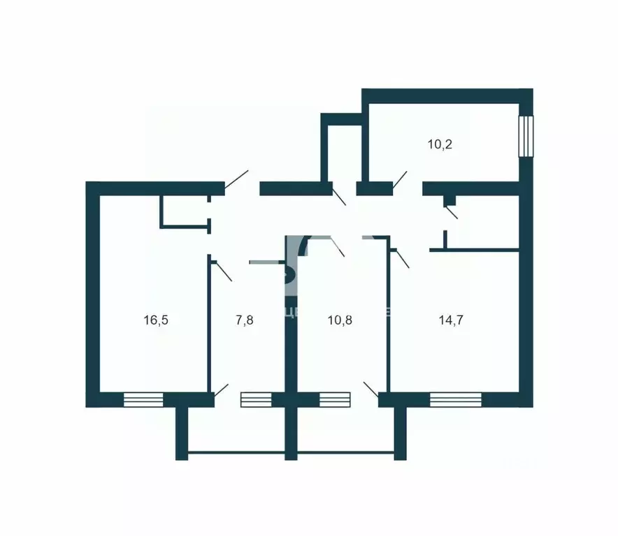 4-к кв. Новосибирская область, Сузун рп ул. Строительная, 8Б (76.5 м) - Фото 2
