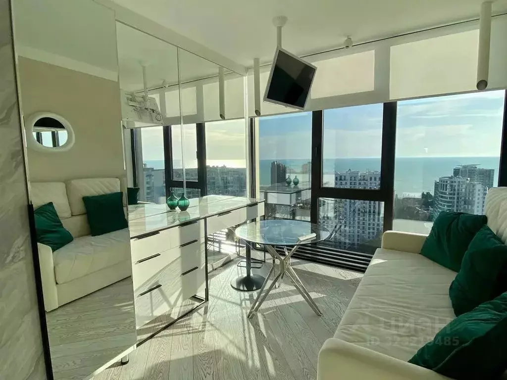 Студия Краснодарский край, Сочи Светлана мкр, ул. Депутатская, 10Б/1 ... - Фото 2