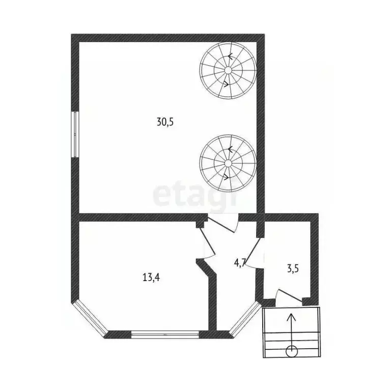Дом в Ставропольский край, Ставрополь Спокойная ул., 2А (125 м) - Фото 2