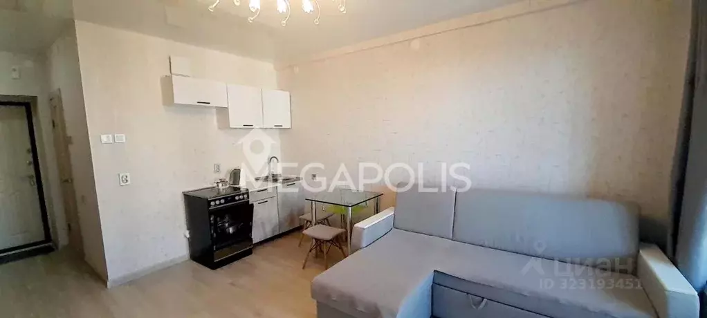 Студия Забайкальский край, Чита 3-я Забайкальская ул., 1 (26.7 м) - Фото 2