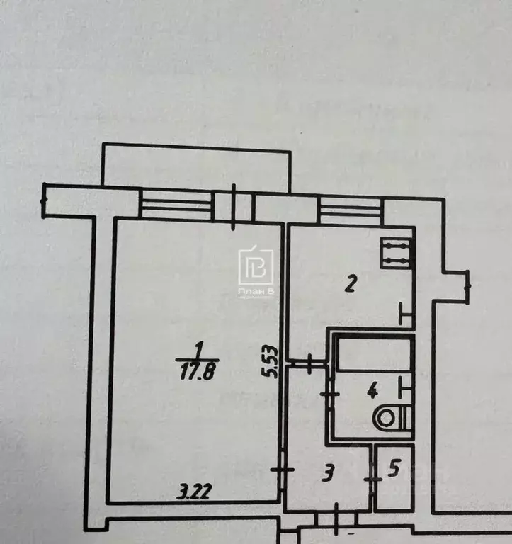 1-к кв. Калужская область, Калуга ул. Гурьянова, 12к2 (32.7 м) - Фото 2