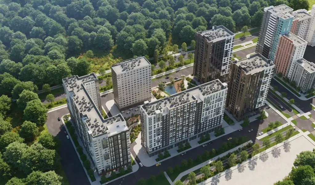 3-к кв. Пермский край, Пермь ул. Серебристая, 3А (57.5 м) - Фото 1