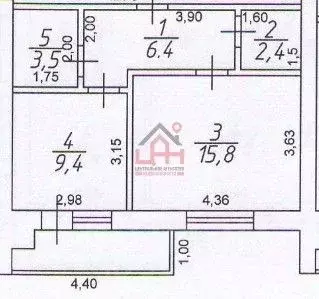1-к кв. Ставропольский край, Ессентуки ул. Очаровательная, 10к3 (38.0 ... - Фото 1