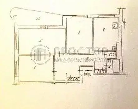 3-к кв. Московская область, Жуковский ул. Гудкова, 17 (72.0 м) - Фото 2