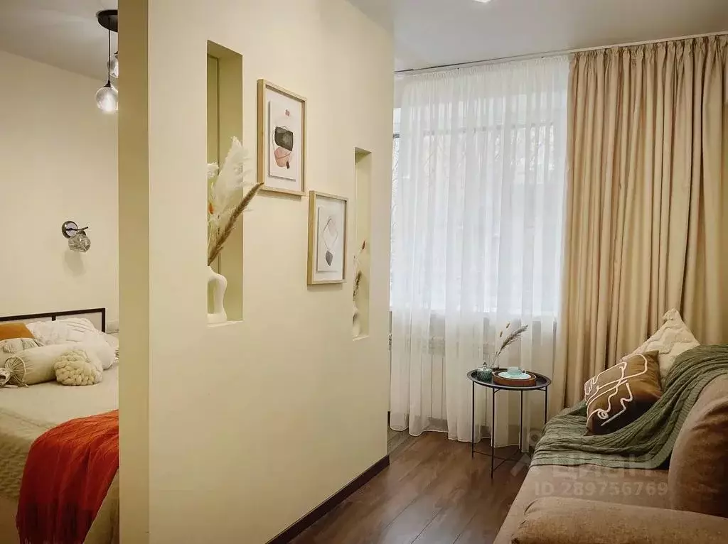 1-к кв. Самарская область, Самара Молодогвардейская ул., 225 (43.0 м) - Фото 1