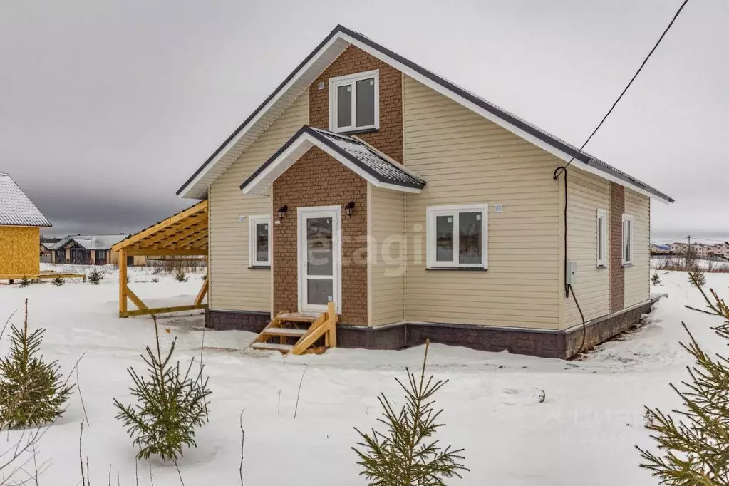 Дом в Вологодская область, д. Жилино ул. 4-я, 13 (125 м) - Фото 1