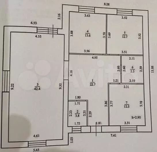 Дом 100 м на участке 8 сот. - Фото 0