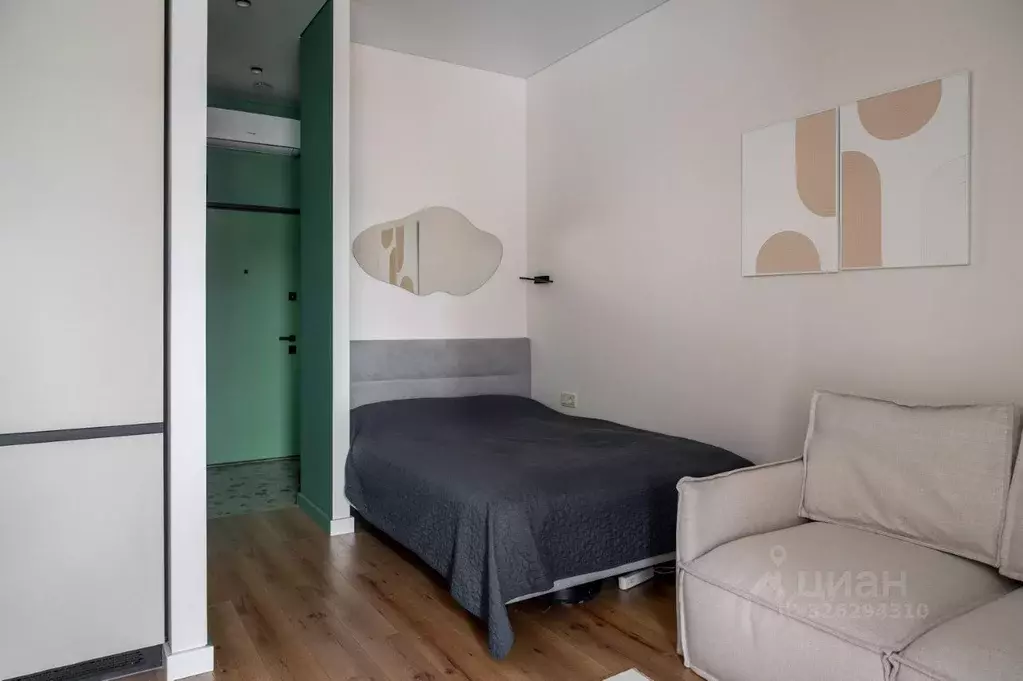 Студия Москва пер. 2-й Петра Алексеева, 5 (30.0 м) - Фото 2