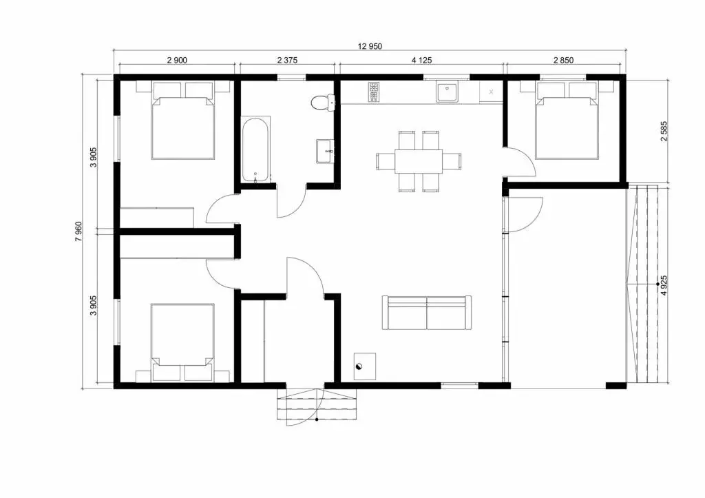 Дом в Тверская область, Калининский муниципальный округ, деревня ... - Фото 2