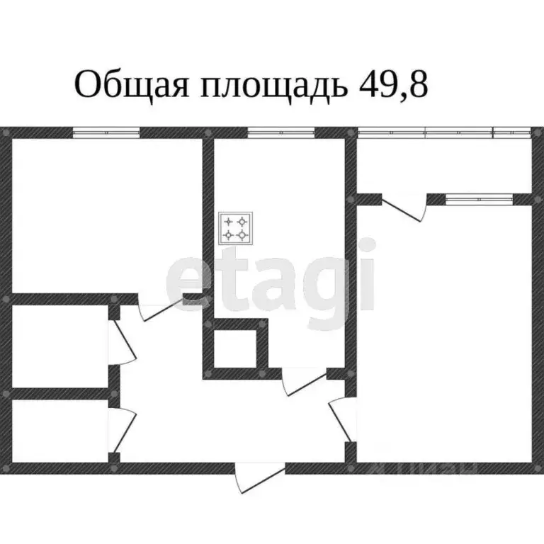 Комната Саратовская область, Саратов ул. Малая Горная, 41/45 (35.0 м) - Фото 2