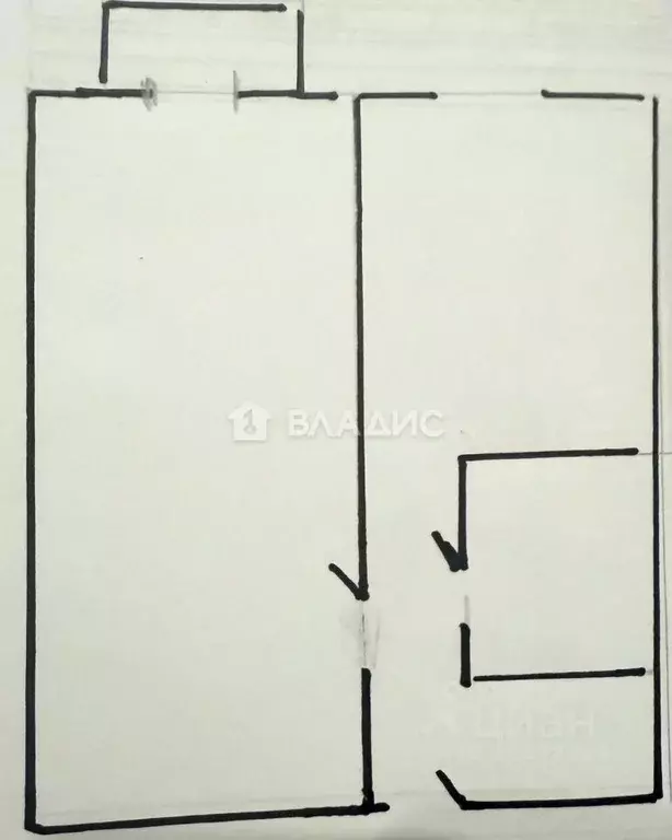 1-к кв. Пензенская область, Пенза ул. Космодемьянской, 3 (30.0 м) - Фото 1