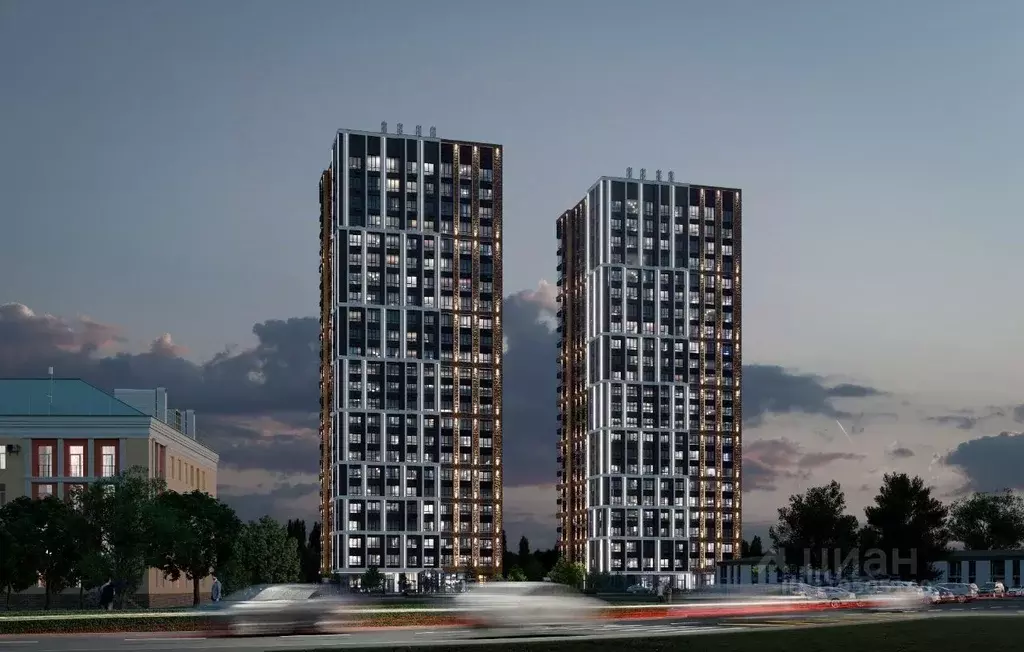 2-к кв. Орловская область, Орел Ломоносов жилой комплекс (70.87 м) - Фото 1