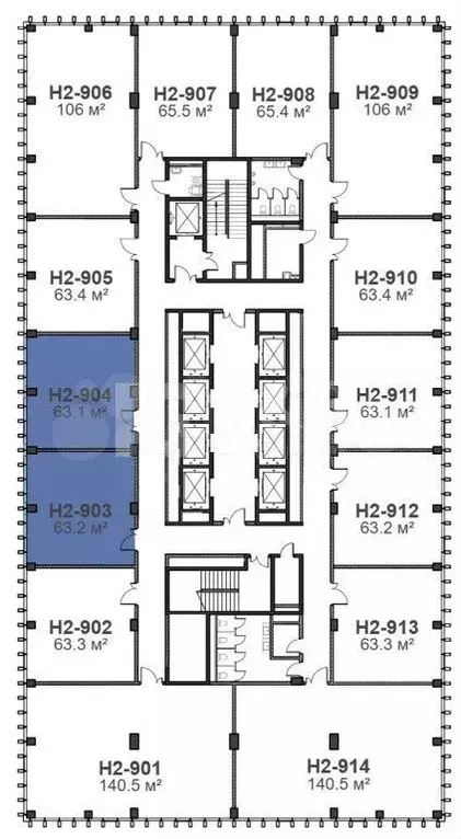 Продам офисное помещение, 63.1 м - Фото 0