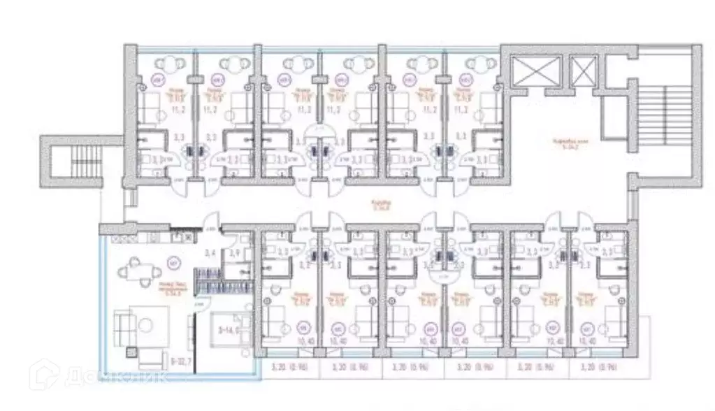 Продаётся 2-к квартира, 53.1 м - Фото 0