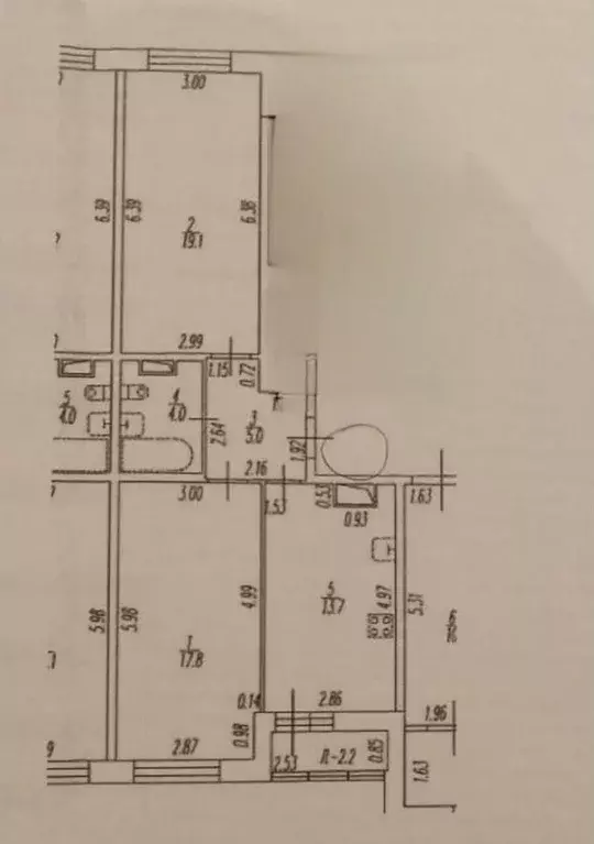 Квартира, 2 комнаты, 59 м - Фото 0