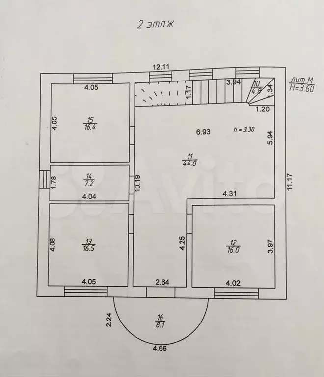 Дом 210 м на участке 3,3 сот. - Фото 0