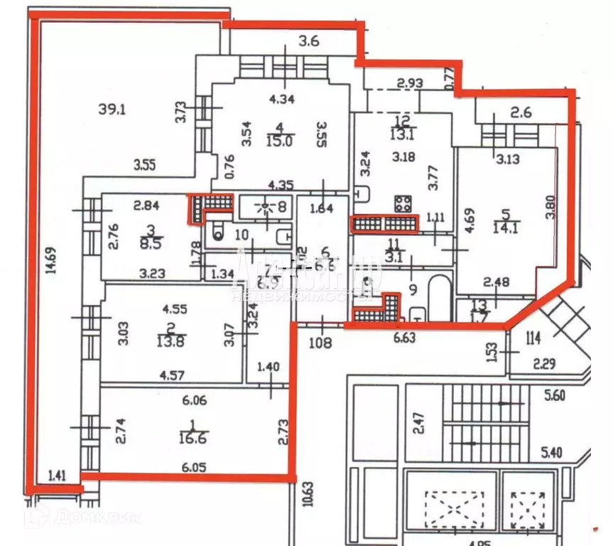 Продаётся 5-к квартира, 147 м - Фото 1