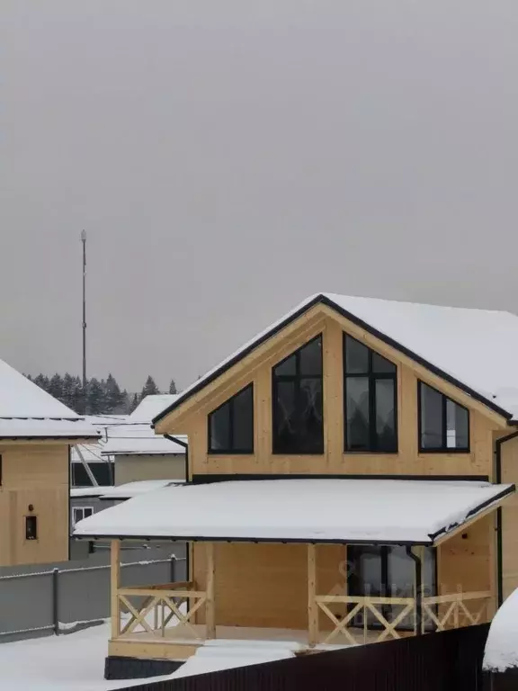 Дом в Московская область, Чехов муниципальный округ, д. Ходаево  (110 ... - Фото 2