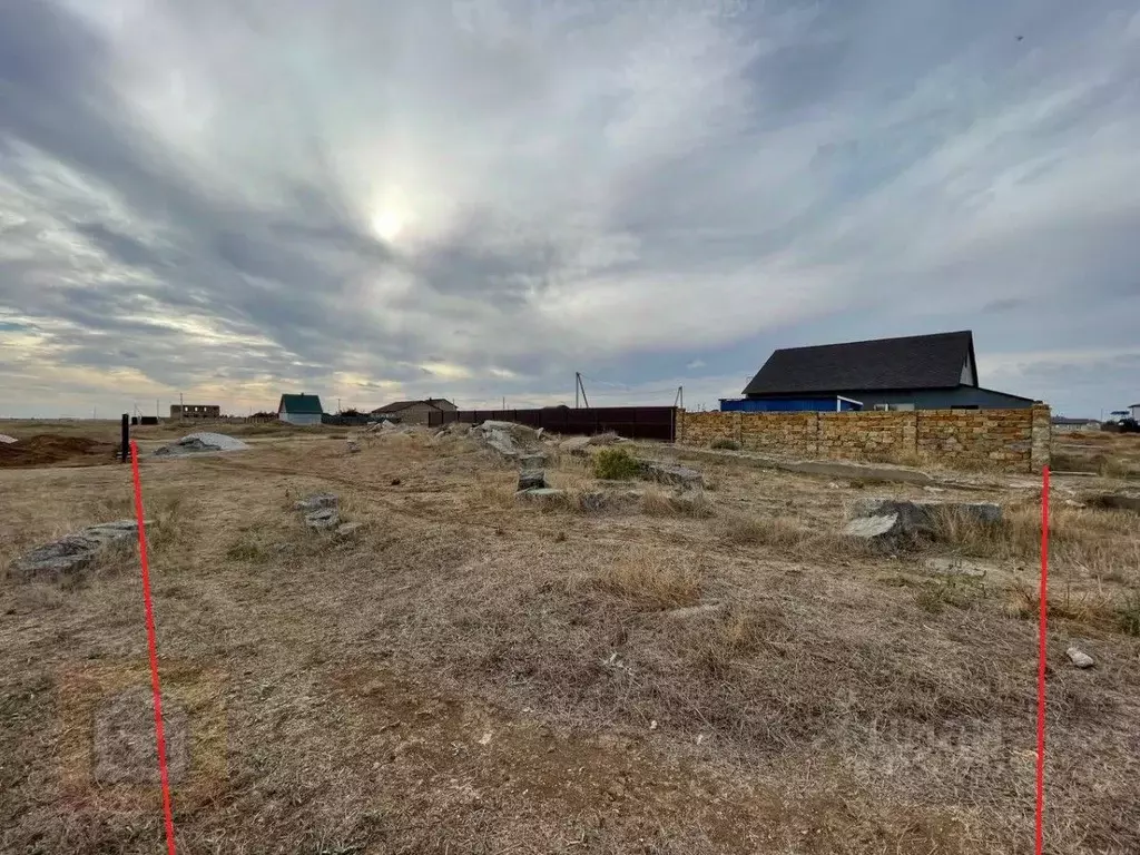 Участок в Крым, Сакский район, с. Молочное пер. Восточный, 3 (8.0 ... - Фото 1