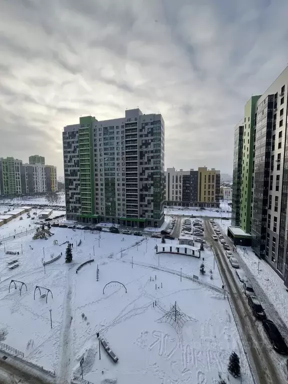 1-к кв. Татарстан, Казань ул. Александра Курынова, 10к1 (29.7 м) - Фото 1