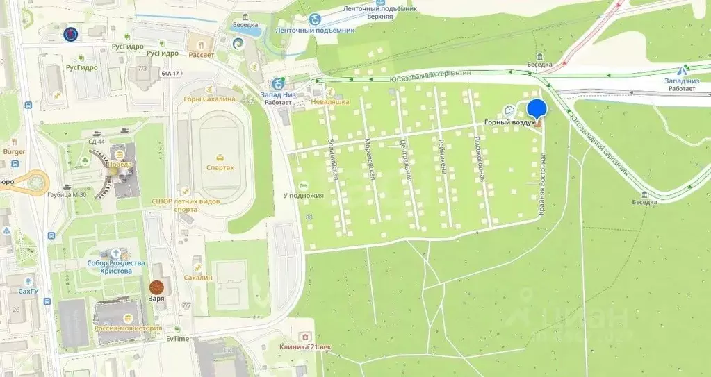 Участок в Сахалинская область, Южно-Сахалинск Шахтер СНТ, ул. Шагалова ... - Фото 2