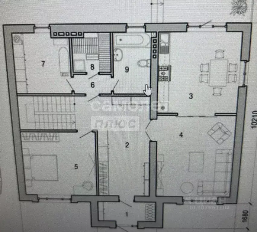 Дом в Липецкая область, Липецк ул. Имени Патриса Лумумбы, 75 (75 м) - Фото 2